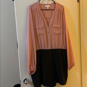 Forever 21 Black/Nude Romper PLUS SIZE